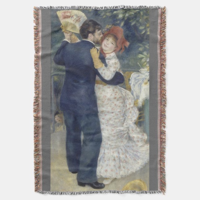 Lantdans av Pierre Renoir, Vintage Fine Art Filt (Framsidan Vertikal)