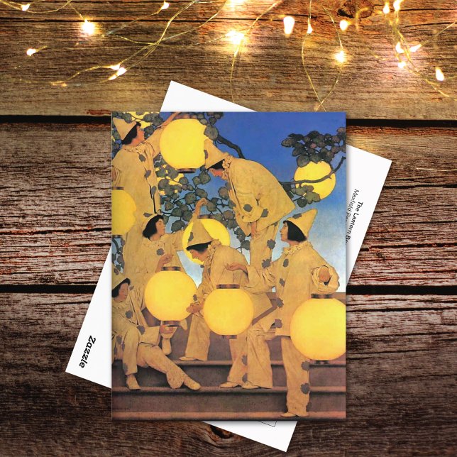 Lantern Bearers Maxfield Parrish Vykort (Skapare uppladdad)