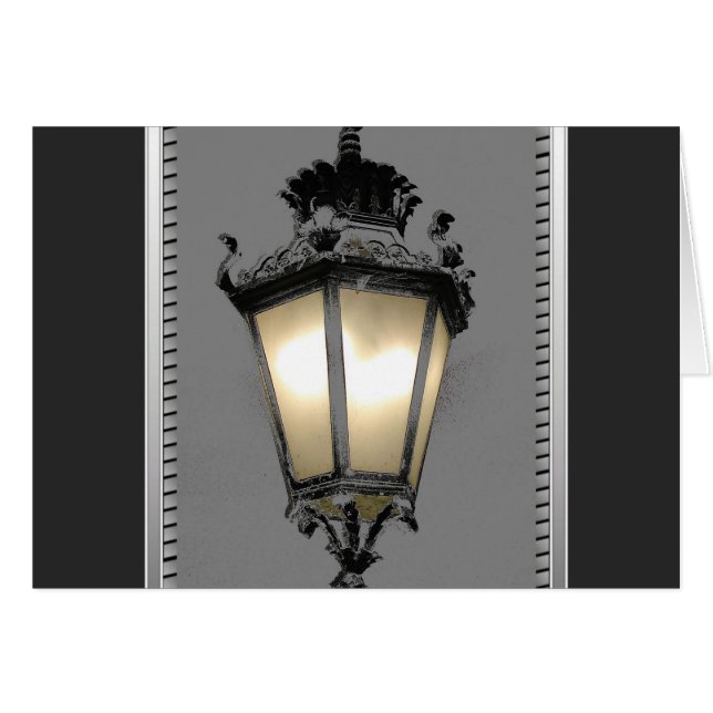 Lantern Hälsningskort (Framsidan Horizontal)