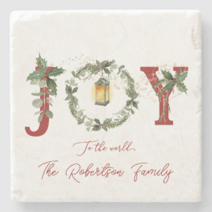 Lantern Joy till World Jul Wandelly Holly Stenunderlägg