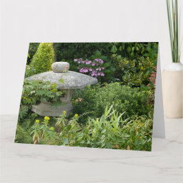 Lantern på engelska Garden Kort
