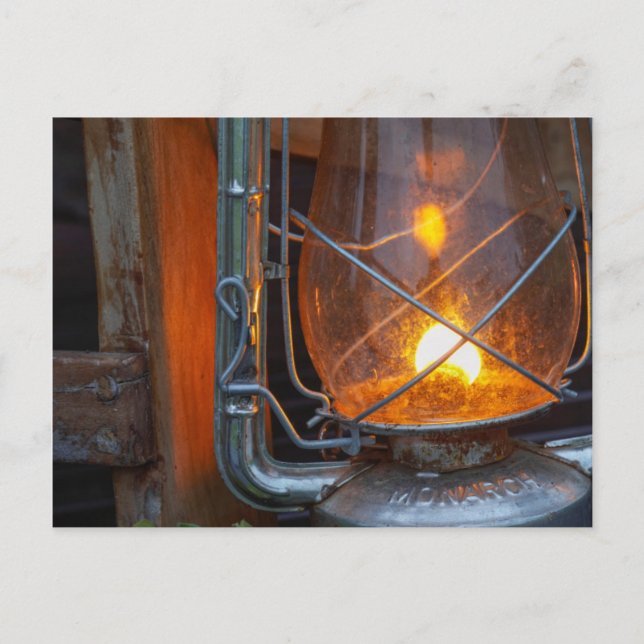 Lantern på Plains Camp, Kruger National Park Vykort (Framsida)