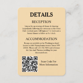 Lantern Sage Green Boho Design Wedding Tilläggskort