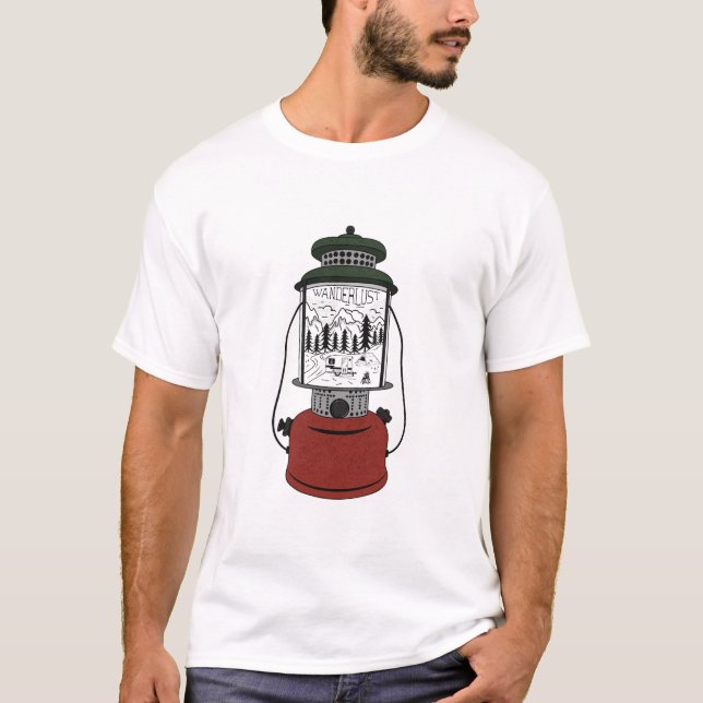 Lantern Wanderlust T Shirt (Framsida)
