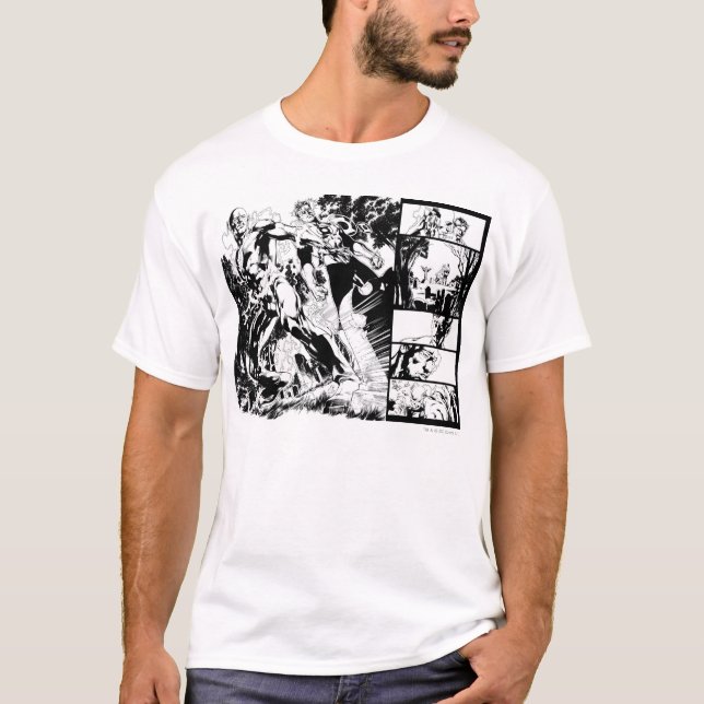 Lanternanelen 2 för Flash och Grönt Tee Shirt (Framsida)