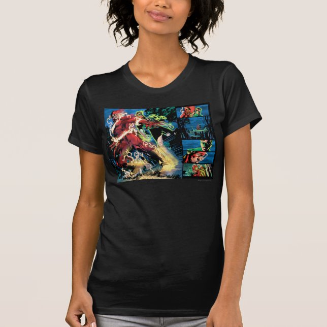 Lanternanelen Flash och Grönt T-shirt (Framsida)