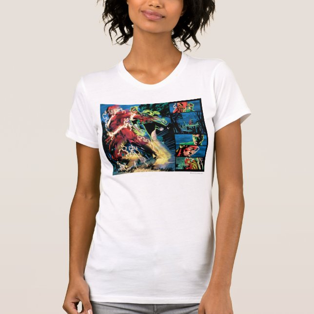 Lanternanelen Flash och Grönt T-shirt (Framsida)