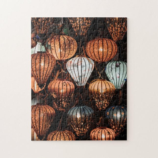 Lanternbelysning Bilder Complex Mönster Puzzles Pussel (Vertikal)