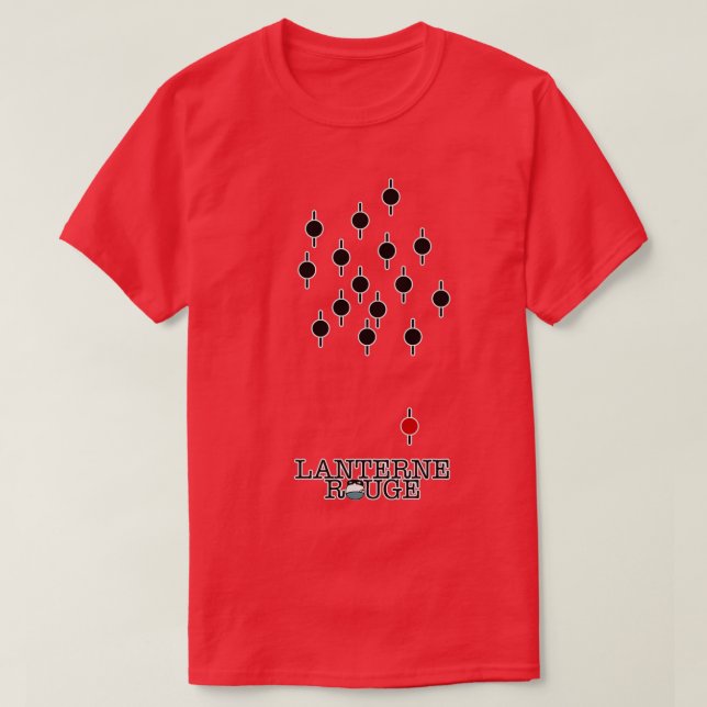Lanterne Rouge T Shirt (Design framsida)