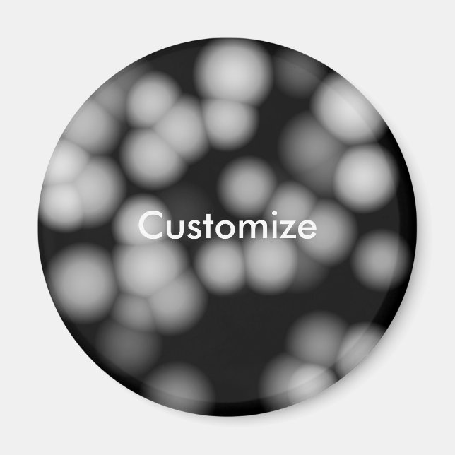 Lanternor för Alien Bröllop - mall Magnet (Framsidan)