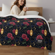 Lanternor i Burgundy Ro och Guld