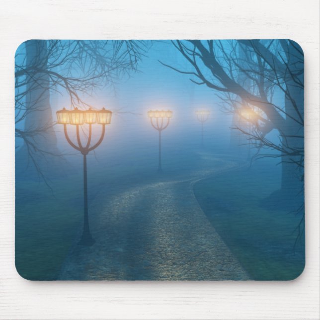 Lanternor i Fog Mousepad Musmatta (Framsidan)