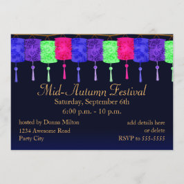 Lanternor och inbjudan till hel måne