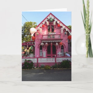 Lanternor och Rosa Gingerbröd - Martha's Vineyard Kort