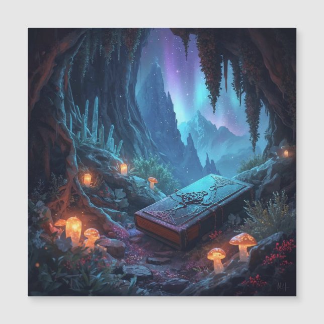 Lanterns, Mushrooms, and a Book (Framsida)