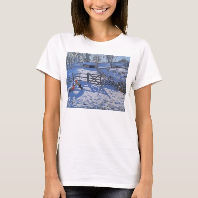 Lantgård på Elton nära Rowsley 2008 T-shirt (Framsida)