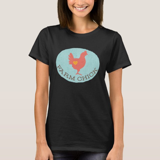 Lantgårdchick Tee (Framsida)