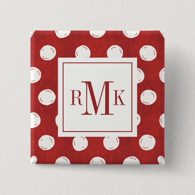 Lantgården för Monogram | Otomi kliver Knapp (Framsida)