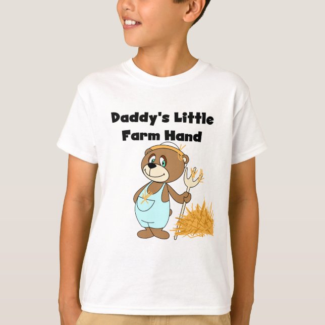 Lantgården för pappor räcker lite Tshirts och (Framsida)