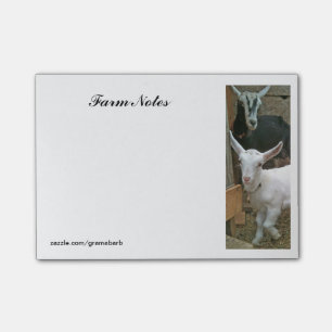 Lantgården noterar post-it block