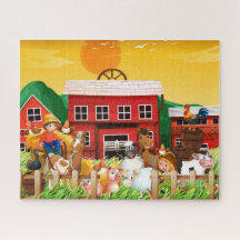 Lantgårdens djurpussel