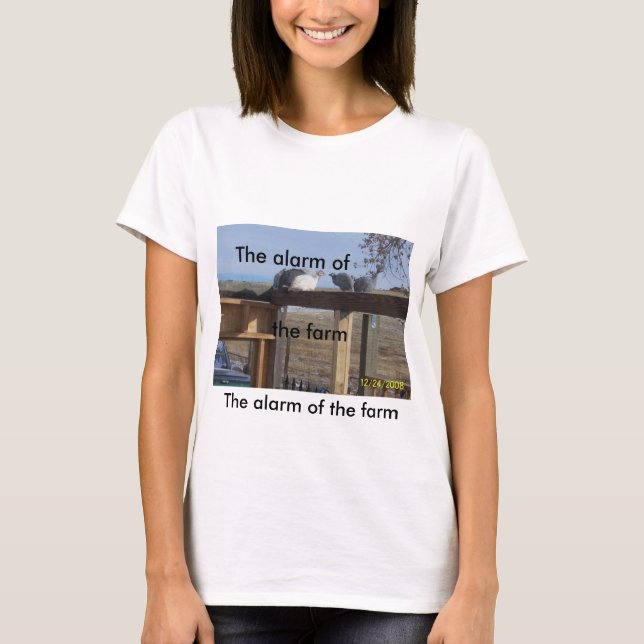 Lantgårdlarm T-shirt (Framsida)