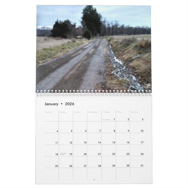 Lantgårdliv Kalender (Jan 2026)
