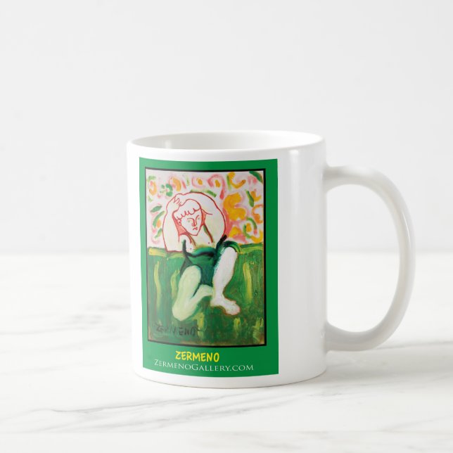 "Lantgårdpojken" vid Zermeno Kaffemugg (Höger)