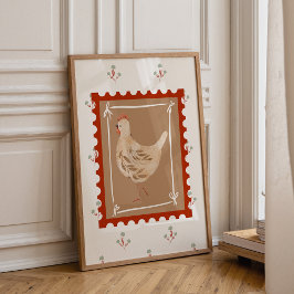 Lantgårdskyckling Nurseries Väggkonsttryck Poster