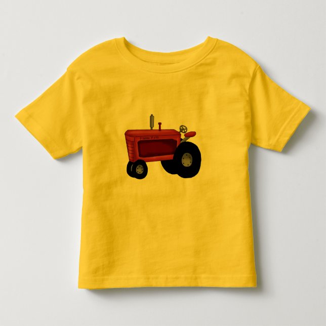 Lantgårdtraktor T Shirt (Framsida)