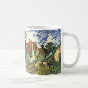 Lantgata i Auvers av Vincent van Gogh Kaffemugg