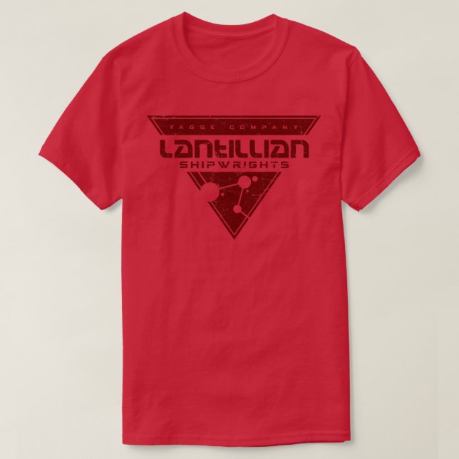 Lantillian Shipwrights T Shirt (Design framsida)
