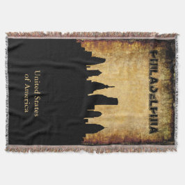 Lantlig bakgrundsPhiladelphia horisont Mysfilt