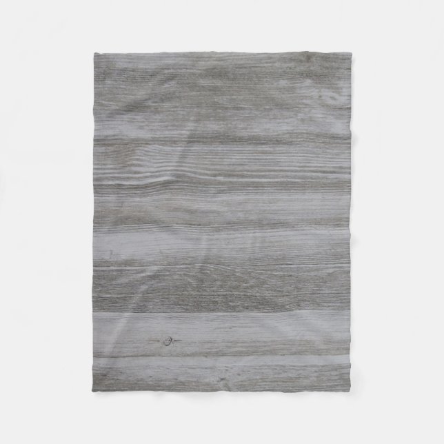 Lantlig Barnwood ullfilt Fleecefilt (Framsidan)