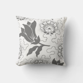 Lantlig blommigt för stil för lantbrukarhem för kudde