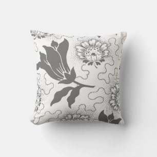 Lantlig blommigt för stil för lantbrukarhem för kudde