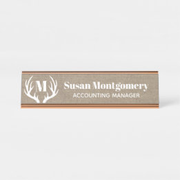 Lantlig Burlap för Faux för vithjorthorn på