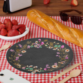 Lantlig cowgirl-stil blomsterkransmotiv