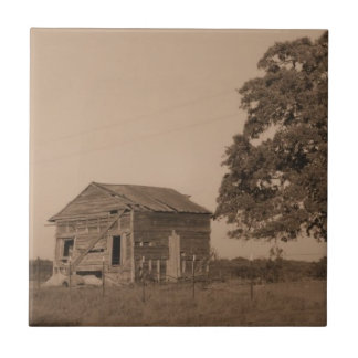 Lantlig gammal ladugård kakelplatta