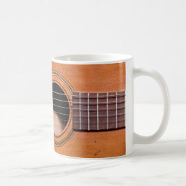 Lantlig gitarr kaffemugg