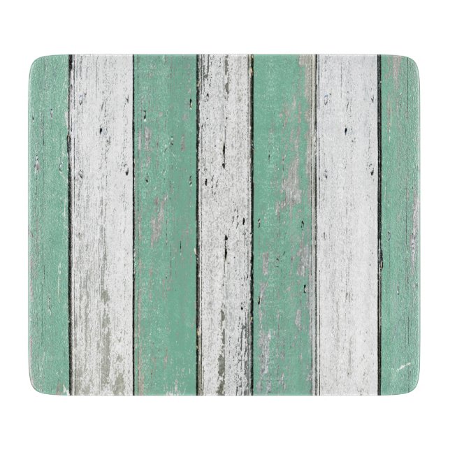 Lantlig grön Driftwood (Framsidan)