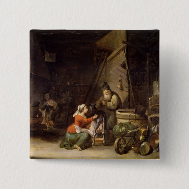 Lantlig insida knapp (Framsida)