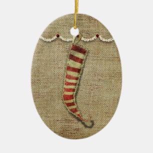 lantlig julgran ornament