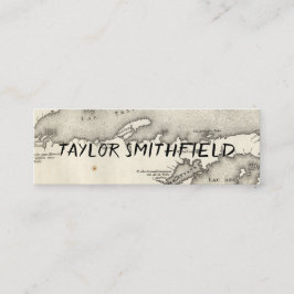 lantlig karta mini visitkort