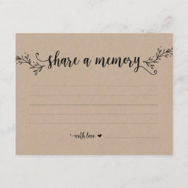 Lantlig Kraft aktie ett minneskort Inbjudningar