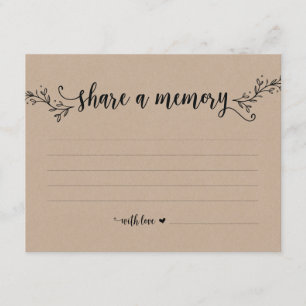 Lantlig Kraft aktie ett minneskort Inbjudningar