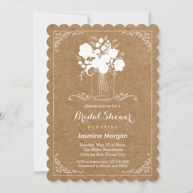 Lantlig mors daginbjudan inbjudningar (Framsida)