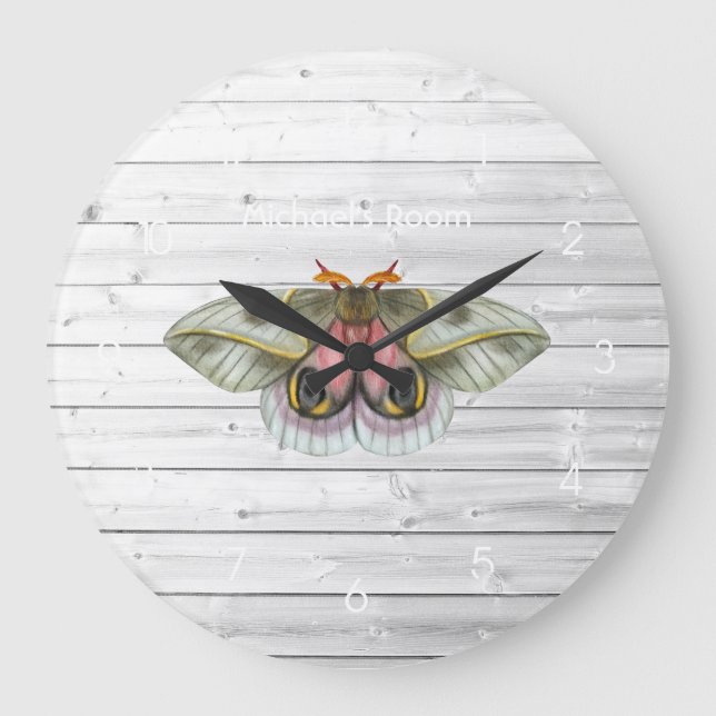 Lantlig Moth Stor Klocka (Framsida)