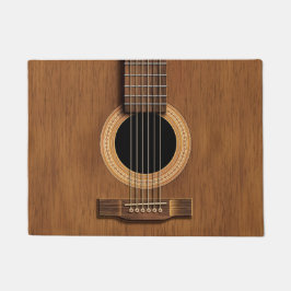 Lantlig musikvälkomnande för Wood akustisk gitarr