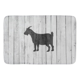 Lantlig panel för lantbrukarhemgetträ badrumsmatta